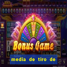 media de tiro de meta por jogo